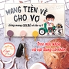 BẢNG TREO MÓC CHÌA KHÓA MANG TIỀN VỀ CHO VỢ, MANG TIỀN VỀ CHO MẸ SIÊU ĐỘC ĐÁO, DECOR TRANG TRÍ NHÀ CỬA - LOGOXINH