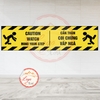 Tem Decal – CẨN THẬN BẬC THANG / COI CHỪNG VẤP NGÃ – CAUTION WATCH YOUR STEP - Decal bóc dán, chống nước, chống phai