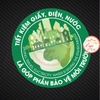 Tem Decal Logo Tiết Kiệm Giấy, Điện, Nước Là Góp Phần Bảo Vệ Môi Trường, Chất Liệu Decal Có Keo Sẵn Chống Nước