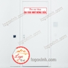 LOGO TEM STICKER NHẮC NHỞ RA VÀO ĐÓNG CỬA, NHẮC NHỞ ĐÓNG CỬA CẨN THẬN, KEEP DOOR CLOSED