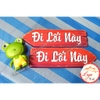 Logo sticker decal dán chỉ dẫn đi lối này, biển báo hướng đi - going this way