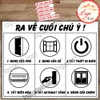 LOGO TEM STICKER BIỂN CHÚ Ý TRƯỚC KHI RỜI KHỎI VĂN PHÒNG, RA VỀ CUỐI CHÚ Ý ĐÓNG CỬA TẮT ĐIỆN DÙNG CHO CÔNG TY, VĂN PHÒNG