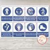 Tem Decal Bộ Tổng Hợp - TRANG BỊ BẢO HỘ LAO ĐỘNG - Nhằm đảm bảo an toàn lao động - Chống nước, chống phai, có keo dán