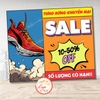 Tem Decal Dán Chữ Sale Khuyến Mại, Hot Sale Giảm Giá Sử Dụng Cho Shop Bán Giày Dép, Giày Thể Thao Sneaker,Dán Chống Nước