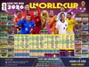 Sticker Decal Lịch World Cup 2026 - Lịch Thi Đấu Bóng Đá 2026 - WC 2026 Tem Dán Theo Dõi Giải Đấu Có Sẵn Keo
