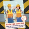 Tem Decal Poster Dán An Toàn Là Bạn Tai Nạn Là Thù, Hưởng Ứng An Toàn Lao Động, Trang Trí Nhà Xưởng Công Ty, Có Keo Sẵn