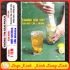 Decal Dán Bảng Hiệu Poster Trà Chanh Giã Tay Giã  Bay Cái Nóng, Tranh Trang Trí Quán Trà Chanh, Trà Đá, Decal Chống Nước