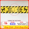 Tem Decal – CẨN THẬN BẬC THANG / COI CHỪNG VẤP NGÃ – CAUTION WATCH YOUR STEP - Decal bóc dán, chống nước, chống phai