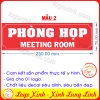 LOGO TEM STICKER BIẾN PHÒNG HỌP, MEETING ROOM DÙNG CHO VĂN PHÒNG CÔNG TY, CƠ QUAN, NHÀ XƯỞNG...