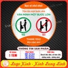 Decal Dán Bạn ơi nhớ nhé! TIẾN LÊN MỘT BƯỚC NHỎ VĂN MINH MỘT BƯỚC LỚN | THANK YOU! Xin cảm ơn! | Chống nước, chống phai