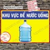 LOGO TEM STICKER KHU VỰC NƠI ĐỂ NƯỚC UỐNG, DRINK WATER PLACE- DÙNG CHO CÔNG TY, VĂN PHÒNG, NHÀ XƯỞNG.....