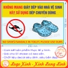 Logo Tem Sticker Không Mang Giày Dép Vào Nhà Vệ Sinh, Yêu Cầu Sử Dụng Giày Dép Của Nhà Nghỉ. No Shoes Sandals In Toilet