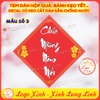 Bộ 10 Sticker Tem Tết,Decal Dán chữ Tết,Decal Trang Trí Tết Hình Thoi Vuông Tròn Chúc Mừng Năm Mới-Cắt Sẵn,Chống Nước