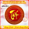 Bộ 10 Sticker Tem Tết,Decal Dán chữ Tết,Decal Trang Trí Tết Hình Thoi Vuông Tròn Chúc Mừng Năm Mới-Cắt Sẵn,Chống Nước