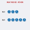 Sticker Tròn Bắt Buộc Đeo Găng Tay Bảo Hộ - Tem Biển Báo An Toàn Lao Động Nhà Xưởng, Phòng Thí Nghiệm