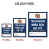 Tem Decal Tạm Ngưng Nhận Đơn Dịp Tết Có Ô Ghi Ngày - Biển Thông Báo Dán Cửa Shop Online, Xưởng, Kho Hàng