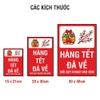 Tem Decal Hàng Tết Đã Về Mời Quý Khách Vào Xem - Biển Quảng Cáo Dán Cửa Kính Tạp Hóa, Shop, Cửa Hàng