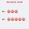 Sticker Tròn Vạn Sự Như Ý Hình Bao Lì Xì - Tem Tết Dán Giỏ Quà, Hộp Quà Biếu, Túi Quà, Hũ Mứt
