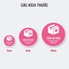 Sticker Tròn Cảm Ơn Bạn Đã Ủng Hộ Shop Thank You Màu Hồng - Tem Dán Gói Hàng, Hộp Quà, Túi Shop Online