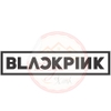 01 Sticker Decal Logo Nhóm Blackpink, Phụ Kiện Concert Blackpink tại Hà Nội, Tem Dán Nhóm Blackpink Black Pink Siêu Độc