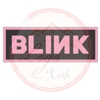01 Sticker Decal Logo Nhóm Blackpink, Phụ Kiện Concert Blackpink tại Hà Nội, Tem Dán Nhóm Blackpink Black Pink Siêu Độc