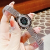 Đồng Hồ Nữ Franklin Dây Thép Silver Mặt Xà Cừ Đen Xoay 360 Độ Size 32mm FL5488 Tặng Kèm Vòng Tay