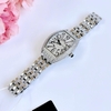 Đồng hồ nữ chính hãng Roberto Era RE0210 dây kim loại silver, mặt đồng hồ oval size 36mm