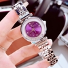 Set đồng hồ nữ chính hãng Roberto Era RE0848 dây da tím vỏ silver size 32mm, kèm bộ dây kim loại và phụ kiện