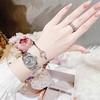 Đồng Hồ Nữ Roberto Era Dây Thép Silver Mặt Xám Viền Đá Size 28mm Roberto Era RE120
