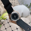 Đồng Hồ Nữ Carnival 8168L2 Dây Cao Su Đen Mặt Trắng Đính Đá Rose Size 34mm Quartz 8168L2-VH-DCS-T
