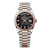Đồng Hồ Nam Carnival 8239G-CH-D Automatic Demi Vàng Hồng Mặt Đen Size 38mm Chính Hãng