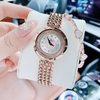 Đồng Hồ Nữ Franklin Màu Vàng Hồng Mặt Xà Cừ Trắng Size 32mm Mặt Xoay 360 Độ FL5488 Tặng Kèm Vòng Tay