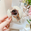 Đồng Hồ Nữ Carnival 8131L-VH-N Dây Thép Vàng Hồng Mặt Nâu Size 30mm Quartz Japan