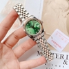 Đồng Hồ Nữ Carnival 8131L-CH-XL Demi Vàng Hồng Mặt Xanh Lá Size 30mm Quartz Japan
