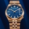 Đồng Hồ Nam Citizen Tsuyosa Automatic 60 Rose Deep Blue NK0023-57L Size 40mm