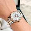 Đồng Hồ Nam Carnival 8239G-CH-TK Automatic Demi Vàng Hồng Mặt Xà Cừ Trắng Size 38mm Chính Hãng