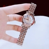 Đồng hồ nữ chính hãng Roberto Era RE2024 dây kim loại demi rose mặt xà cừ hồng size 30mm