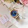 Đồng Hồ Nữ Carnival 8131L-CV-X Demi Vàng Mặt Xanh Dương Size 30mm Quartz Japan