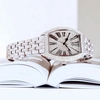 Đồng hồ nữ chính hãng Roberto Era RE021 dây kim loại silver, mặt đồng hồ oval size 36mm