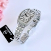 Đồng hồ nữ chính hãng Roberto Era RE0210 dây kim loại silver, mặt đồng hồ oval size 36mm