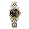 Đồng Hồ Nữ Carnival 8250L-CV-D Demi Vàng Gold Mặt Đen Size 30mm Quartz Japan