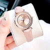 Set đồng hồ nữ chính hãng Roberto Era RE0843 dây da hồng vỏ rose size 32mm kèm bộ dây kim loại và phụ kiện
