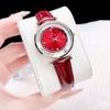 Set đồng hồ nữ chính hãng Roberto Era RE0848 dây da đỏ vỏ rose size 32mm kèm bộ dây kim loại và phụ kiện