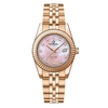 Đồng Hồ Nữ Carnival 8131L-VH-HK Màu Vàng Hồng Mặt Xà Cừ Hồng Size 30mm Quartz Japan