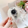 Đồng Hồ Nữ Carnival 8131L-VT-D Dây Thép Bạc Mặt Đen Size 30mm Quartz Japan