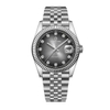 Đồng Hồ Nam Carnival 8250G-VT-TX Automatic Dây Thép Bạc Mặt Xám Đen Size 38mm