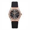 Đồng Hồ Nữ Carnival 8173L2 Dây Cao Su Đen Đính Đá Rose Size 34mm Quartz Japan Carnival 8173L2-VH-DCS-D