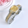 Set đồng hồ nữ Amica chính hãng màu demi vàng gold size 32mm - Đồng hồ Amica A059