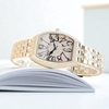Đồng hồ nữ chính hãng Roberto Era RE0211 dây kim loại màu vàng gold, mặt đồng hồ oval size 36mm