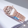 Đồng hồ nữ chính hãng Roberto Era RE0212 dây kim loại màu vàng hồng, mặt đồng hồ oval size 36mm